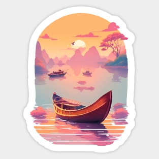 Sunset Serenade, Ninh Binh Sticker